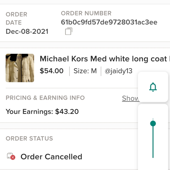 Beware of ripoff artist   bitch.cancelled my order the morning she received it. - Picture 4 of 6